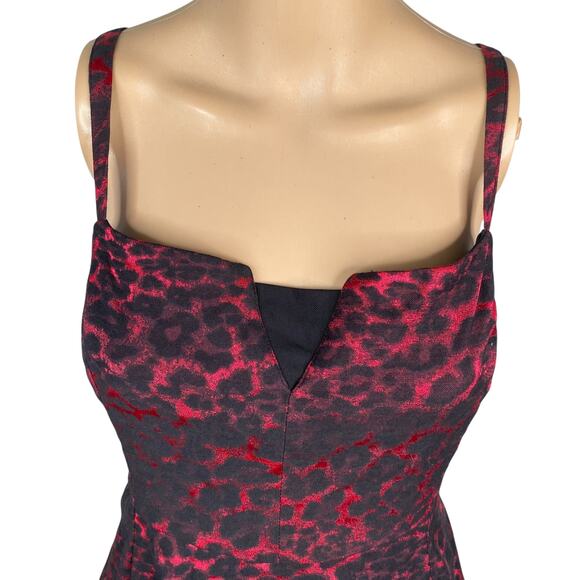 NWT Betsey Johnson X Torrid $148 Leopard Print Mini Babydoll Dress SZ 16 - Picture 7 of 14